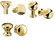 BOTTONI MANIGLIE OTTONE ORO