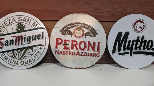 Peroni insegne bar legno - peroni,