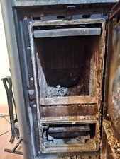 stufa a legna nordica compresa di tubi scarico fumi diametro 12