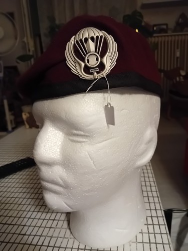 Basco militare amaranto della - amaranto,