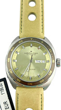 Orologio Hamilton Pan-Europ H35445860 Automatico Day-Date Uomo Doppio Cinturino