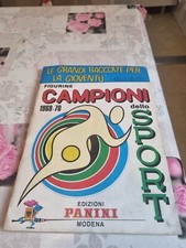 Album Panini Campioni dello Sport 1969-70    Completo Cedole Top Ottimo Raro
