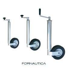 RUOTINO SERVOTIMONE TELESCOPICO REGOLABILE PER CARRELLO BARCA GOMMONE CAMPER