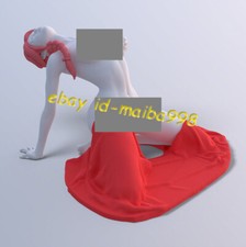 Sexy ragazza nuda stampa 3D