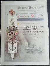 DIPLOMA SOCIETÀ PREVIDENZA