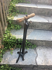 Pompa da pavimento terra officina  bici SILCA  vintage EROICA ciclismo