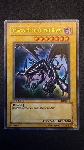 Drago nero occhi rossi - nero,
