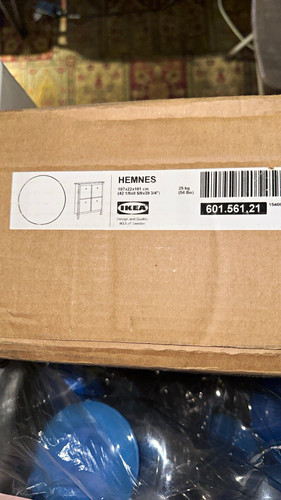 Ikea hemnes white wood cabinet - hemnes,