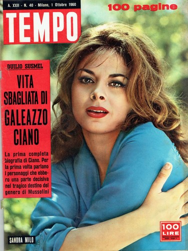 Tempo 1960 sandra milo - tempo,