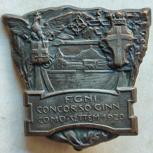 Distintivo como 1920 fgni - distintivo,