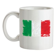 Italy Grunge Stile Bandiera -