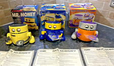 Tomy Original Mr Money Pound, Euro, Dollar, Automatic Eating Coin Money Box