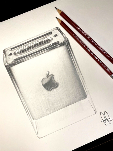 Powermac cube disegno - cube, a