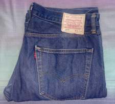 JEANS 501 LEVI'S ORIGINAL - FIRST WASH (BLU SCURO) - 36W 34L - LEVIS COME NUOVI