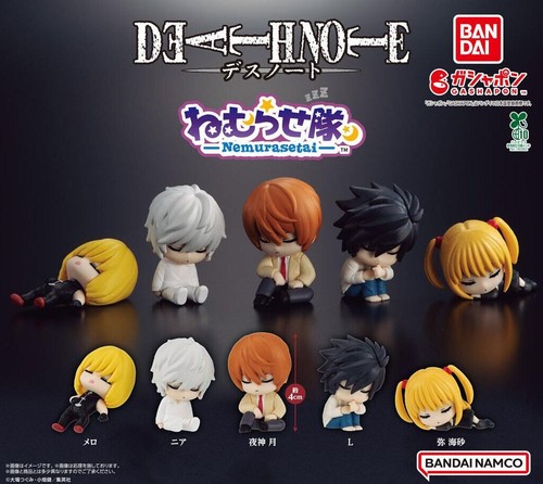 Death note capsule toy - note, set