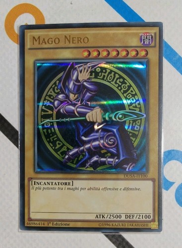 Carta mago nero 1 - mago,