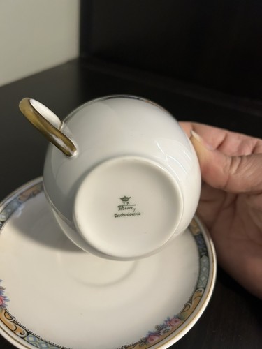 Rara tazza tè piattino - tazza, e
