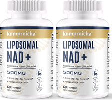 NAD+ Liposomiale 500Mg Con Trimethylglycin 250Mg Softgels, Integratore Topico Di