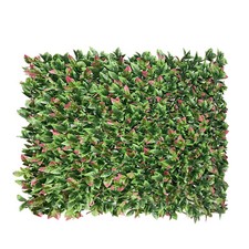 Pannello decorazione schermo recinzione privacy foglia finta fotinia artificiale espandibile siepe