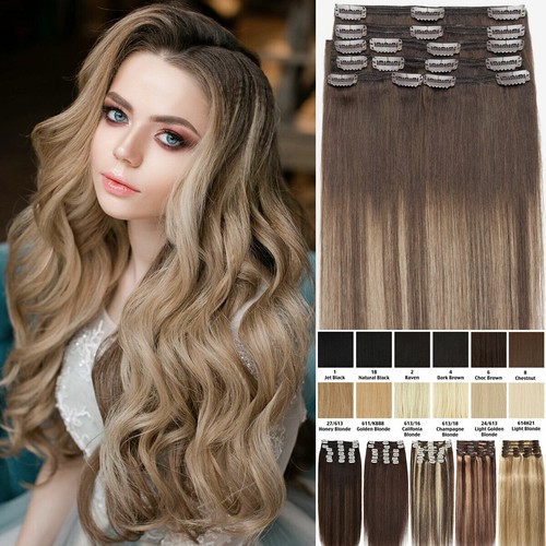 Thick double weft clip - double,
