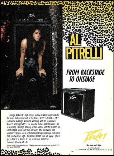 Amplificatore pitrelli 1990 - amplificatore, al