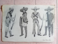 VITTORIO ROSSI SPAGHETTI WESTERN MESSICANI OPERA ORIGINALE LEONE EASTWOOD