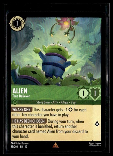 Disney lorcana wilds alieno - disney,
