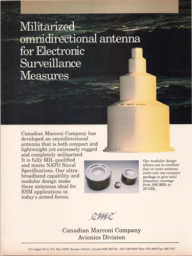 Canadian marconi militarized - canadian,