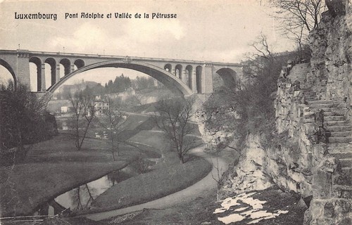 B246 lussemburgo pont adolphe - lussemburgo,