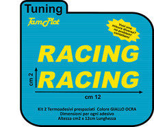 adesivo racing termosaldabile