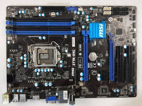 Pannello scheda madre msi - io,