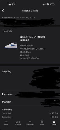 Nike air force - force, nyc