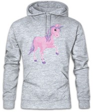 Felpa con cappuccio unicorno