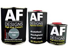 FÜR Mercedes 709 Blaugrau 2,5L Autolack Set Klarlack Härter