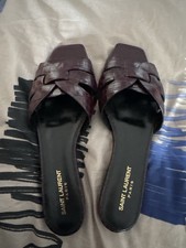 Sandali bordeaux YSL 