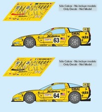 Decals Corvette C5R Le Mans