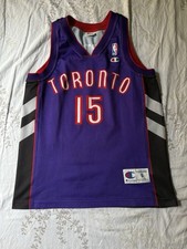 Maglia Canotta Basket NBA Toronto Raptors Vince Carter Vintage Champion Size S