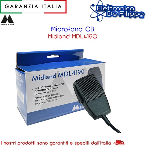 Microfono midland mdl4190 - cb,