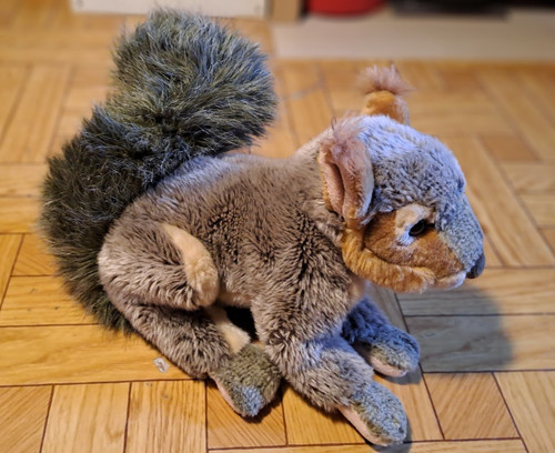 Scoiattolo peluche venturelli - scoiattolo,