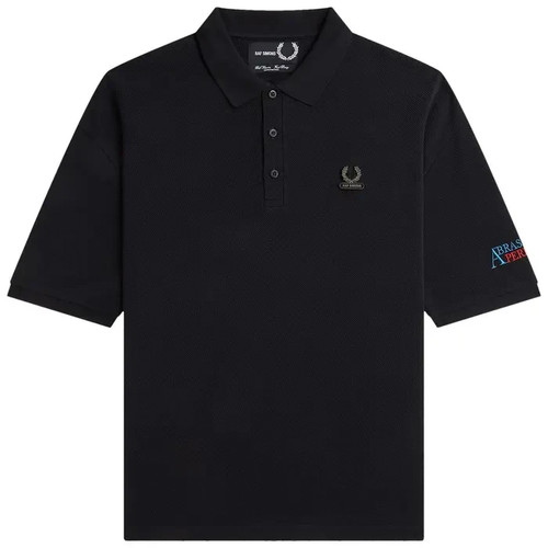 Polo oversize ricamata fred - polo,