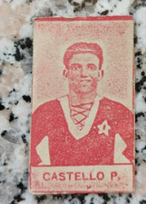 bh57  rara figurina  anteguerra gioco di carte calcio castello