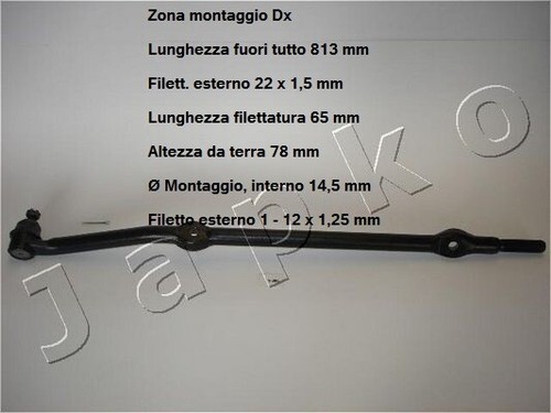Barra accoppiamento ant - yy,