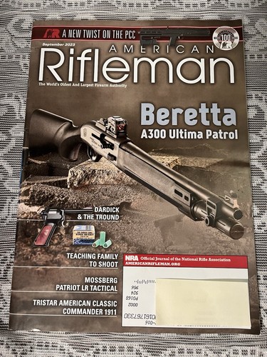 American rifleman magazine - american,