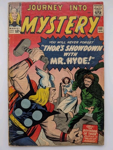 Journey into mystery 100 - journey, mr