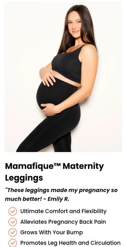 Leggings premaman donna nero - m,