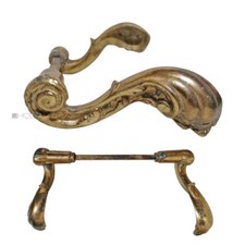 Maniglia per Porta Antico Grande 17mm Langer 8er Quadrata