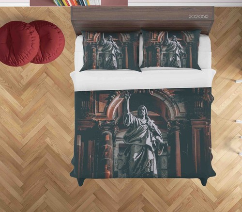 Set copripiumino arte - , statua