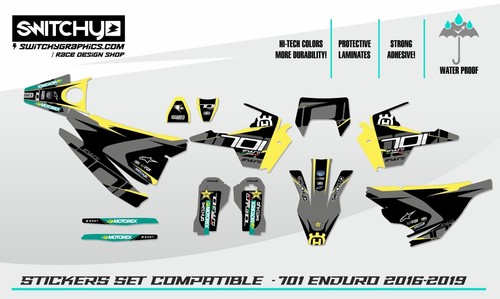 Kit adesivi grafiche husqvarna - kit,