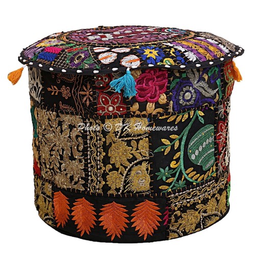 Nuovo pouf indiano patchwork