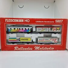 fleischmann h0 5807 Serie Speciale Studio Di Pittura A Rullo Stabilo Usato
